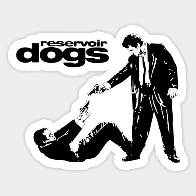 Reservoir Dogs Sticker by OtakuPapercraft